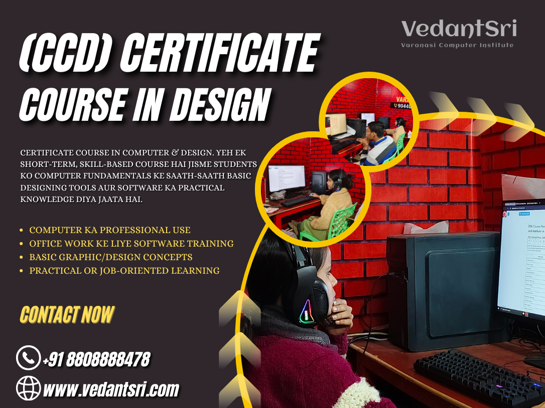 (CCD) Certificate course in Design