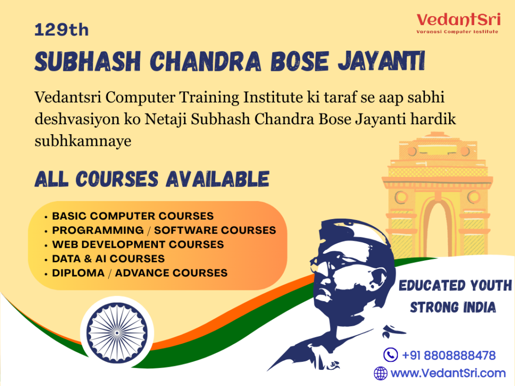 Celebrating the 129th Subhash Chandra Bose Jayanti