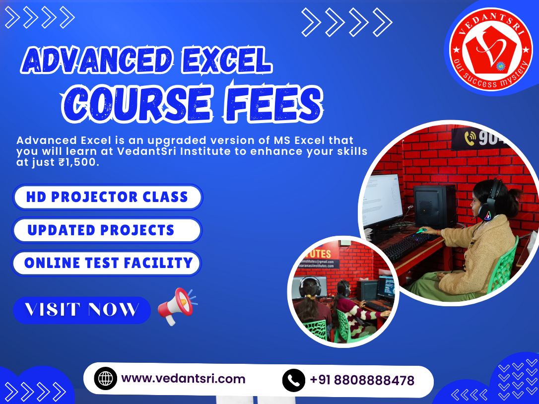 Advanced Excel Course Fees