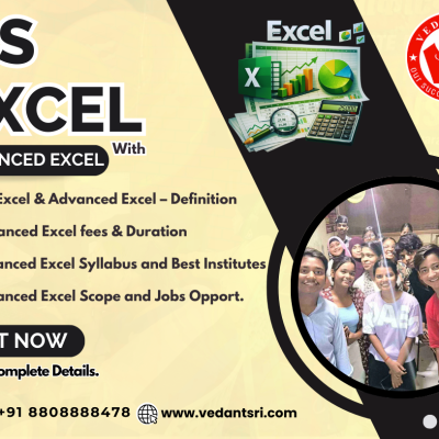 MS Excel Course Fees, Duration, Best Syllabus, Scope, Top 10 Jobs and Institutes in Varanasi Advanced excel